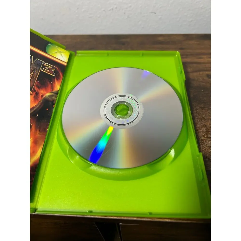 Doom 3: Resurrection of Evil (Microsoft Xbox) CIB, OG Original- Tested.